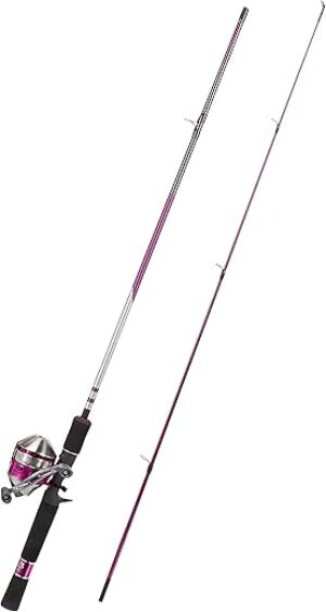 Zebco 33 Spincast Combo, 6-Foot Fiberglass Pole