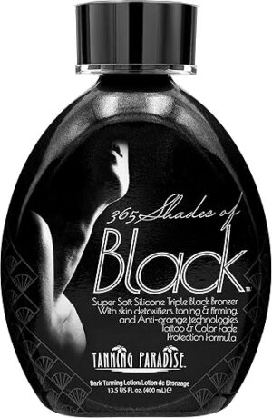 TANNING PARADISE 365 Shades Triple Black Bronzing Lotion