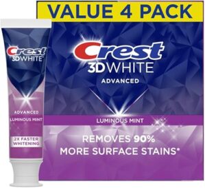 Crest 3D White Advanced Luminous Mint Toothpaste
