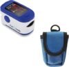 Zacurate 500BL Fingertip Pulse Oximeter Bundle