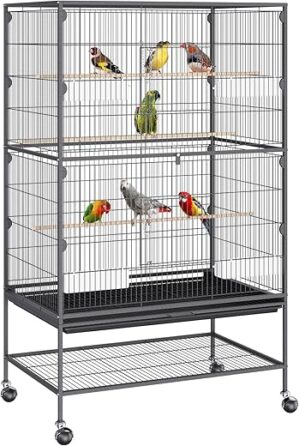 VEVOR 52 Inch Wrought Iron Bird Cage