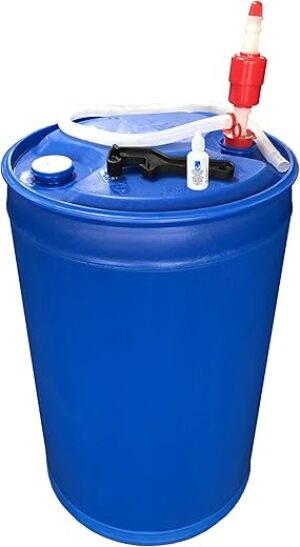 Augason Farms 55-Gallon Water Storage Kit With Pump