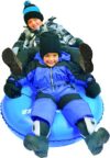 Slippery Racer 60 Inch AirDual Inflatable Snow Tube Sled