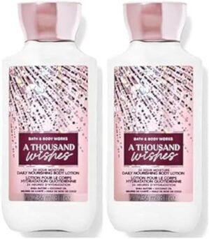 Bath & Body Works A Thousand Wishes Body Lotion Set 8 Oz