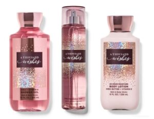 Bath & Body Works A Thousand Wishes Daily Trio Set
