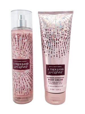 Bath & Body Works A Thousand Wishes Gift Set: Fine Fragrance Mist & Ultra Shea Body Cream
