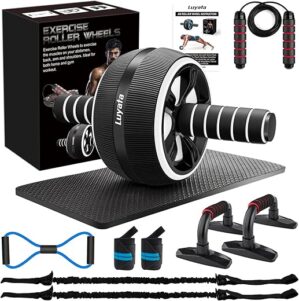 Luyata Ab Roller Wheel 10-In-1 Exercise Kit