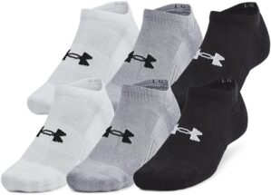 Under Armour Adult Training Cotton No Show Socks