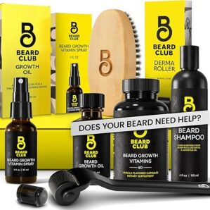 The Beard Club Advanced Beard Growth Kit - Cedar Gift