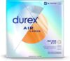 Durex Air Condoms, Extra Thin, Wide Fit, 36 Count