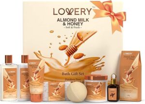 LOVERY Almond Milk & Honey Spa Kit