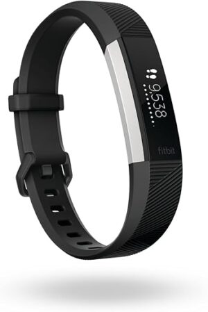 Fitbit Alta HR, Black, Small (International Version)