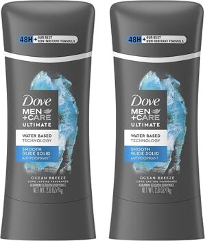 DOVE MEN + CARE Antiperspirant Ocean Breeze Deodorant 2.6 Oz