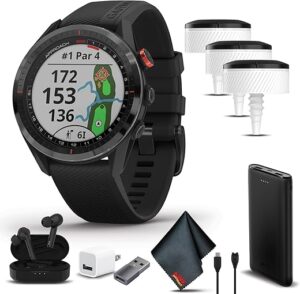 Garmin Approach S62 Golf Watch Bundle