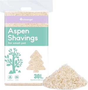 Niteangel Aspen Shaving Beddings For Small Pets (30L - Mini)