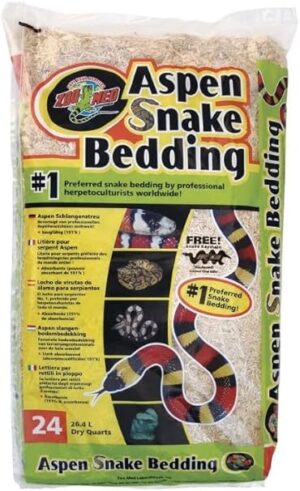 Zoo Med Aspen Snake Bedding, 24 Quarts