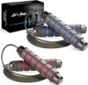 AIZIYUO Ball Bearings Tangle-Free Rapid Speed Jump Rope