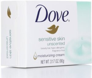 Dove Bar Soap For Sensitive Skin (Pack Of 2)