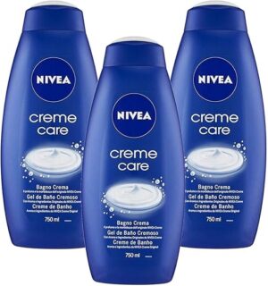 NIVEA Bath Cream Body Wash, Creme Care Scent