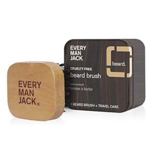 Every Man Jack Beard Brush, Woodgrain