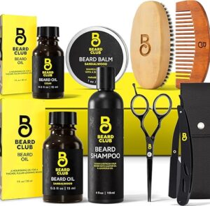The Beard Club Beard Kit For Men - Grooming & Care