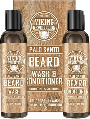 Viking Revolution Beard Wash & Conditioner With Argan Oil