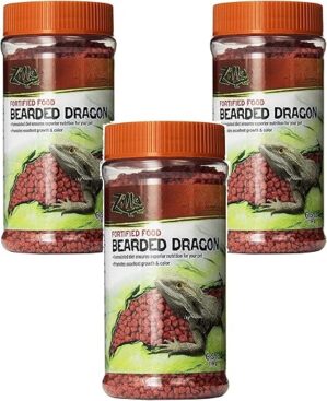 Zilla Bearded Dragon Fortified Food, 3 Pack