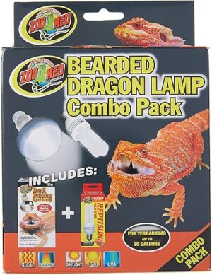 Zoo Med Bearded Dragon Lamp Combo Pack