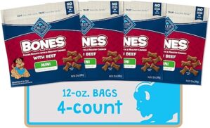 Blue Buffalo Beef Crunchy Mini Dog Treats