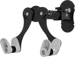CyclingDeal Bike Wall Mount Rack – Adjustable, Extendable & Foldable