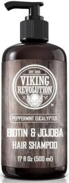 Viking Revolution Biotin Men’s Shampoo – Eucalyptus & Peppermint
