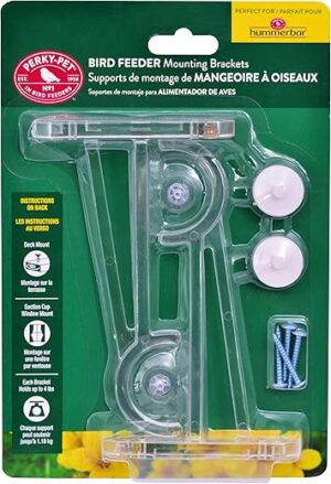 Perky-Pet Bird Feeder Mounting Brackets 8203