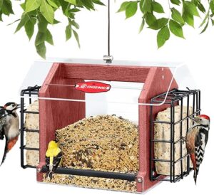 Kingsyard Bird Feeder - Recycled Plastic With Roof