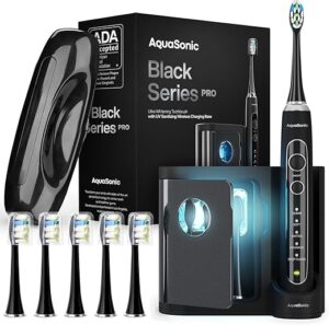 Aquasonic Black Series Pro Ultra Whitening Toothbrush