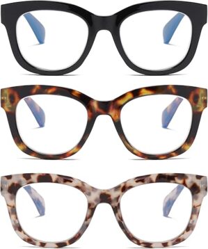 ZXYOO Blue Light Blocking Reading Glasses +2.25