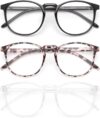 IBOANN Blue Light Blocking Retro Glasses