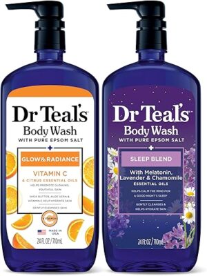 Dr Teal’s Body Wash With Epsom Salt & Vitamin C, 24 fl oz
