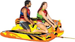 WOW Sports Bolt Inflatable Towable Tube - 1-4 Riders