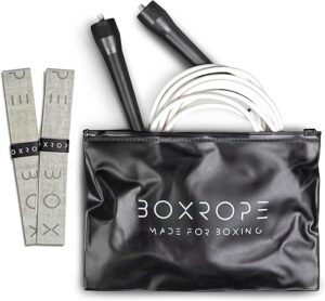 BOXROPE Boxer Jump Rope, Tangle-Free, Adjustable