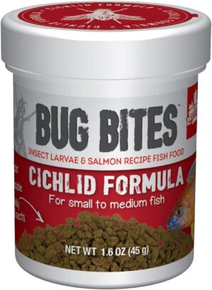 Fluval Bug Bites Cichlid Granules, 1.59 oz., A6580