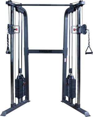 Body solid Cable Crossover Exercise Machine With Dual Weights