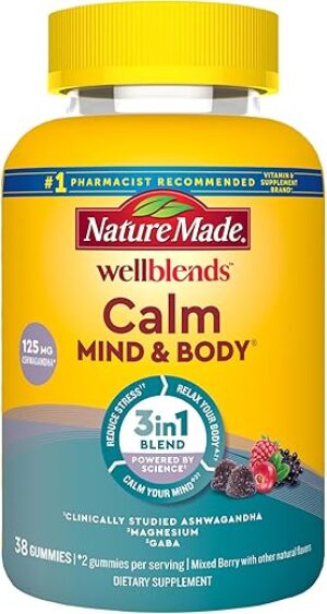 Nature Made Calm Mind & Body Stress Relief Gummies