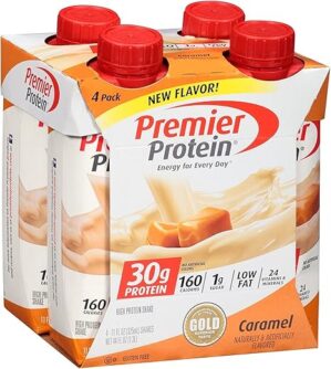 Premier Protein Caramel Protein Shakes, 11 Oz, 8 Ct