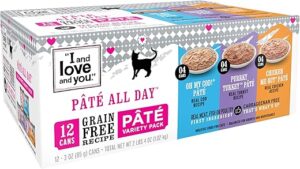 I AND LOVE AND YOU Cat Food Variety, 3 Ounce, 12 Pack