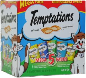 Temptations Cat Treats Mega Pack, 6.3 oz