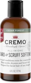 Cremo Cedar Forest Beard & Scruff Softener, 6 Oz