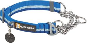 Ruffwear Chain Reaction Dog Collar, Blue Pool