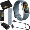 Fitbit Charge 5 Fitness Tracker Bundle