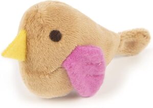 SmartyKat Chickadee Chirp Sound Cat Toy, Catnip