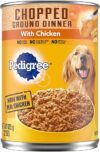 Pedigree Chopped Ground Dinner Wet Dog Food, Chicken